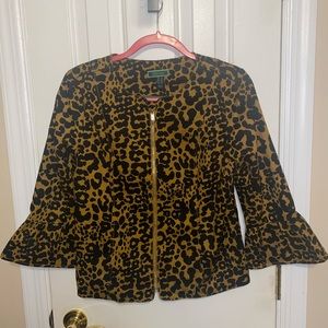 NWOT Leopard Jacket